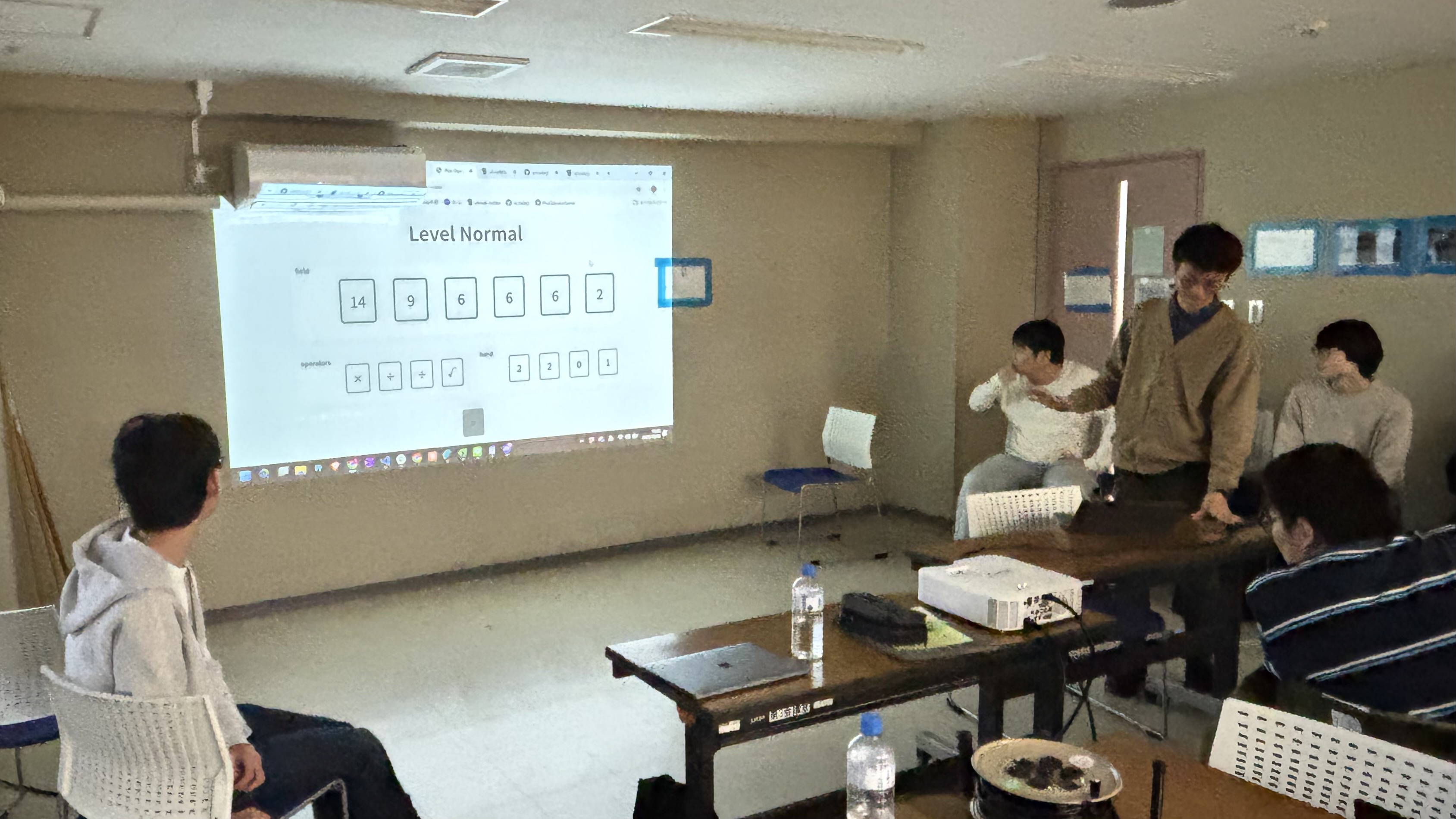 駒場祭プロジェクトからの発表の様子